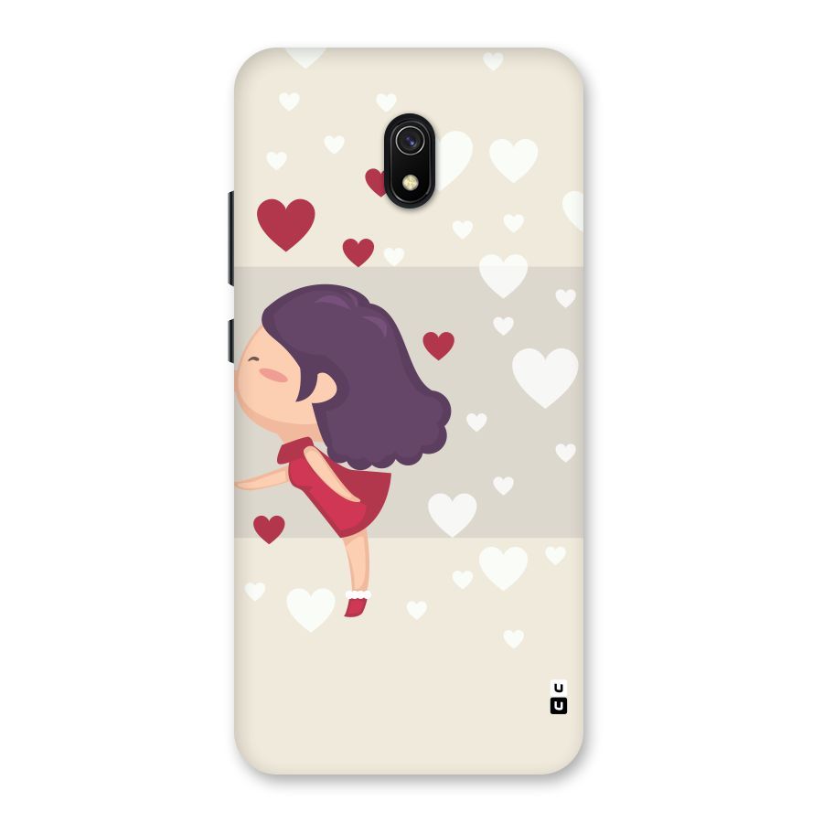 Girl in Love Back Case for Redmi 8A