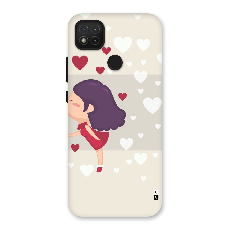 Girl in Love Back Case for Redmi 9C