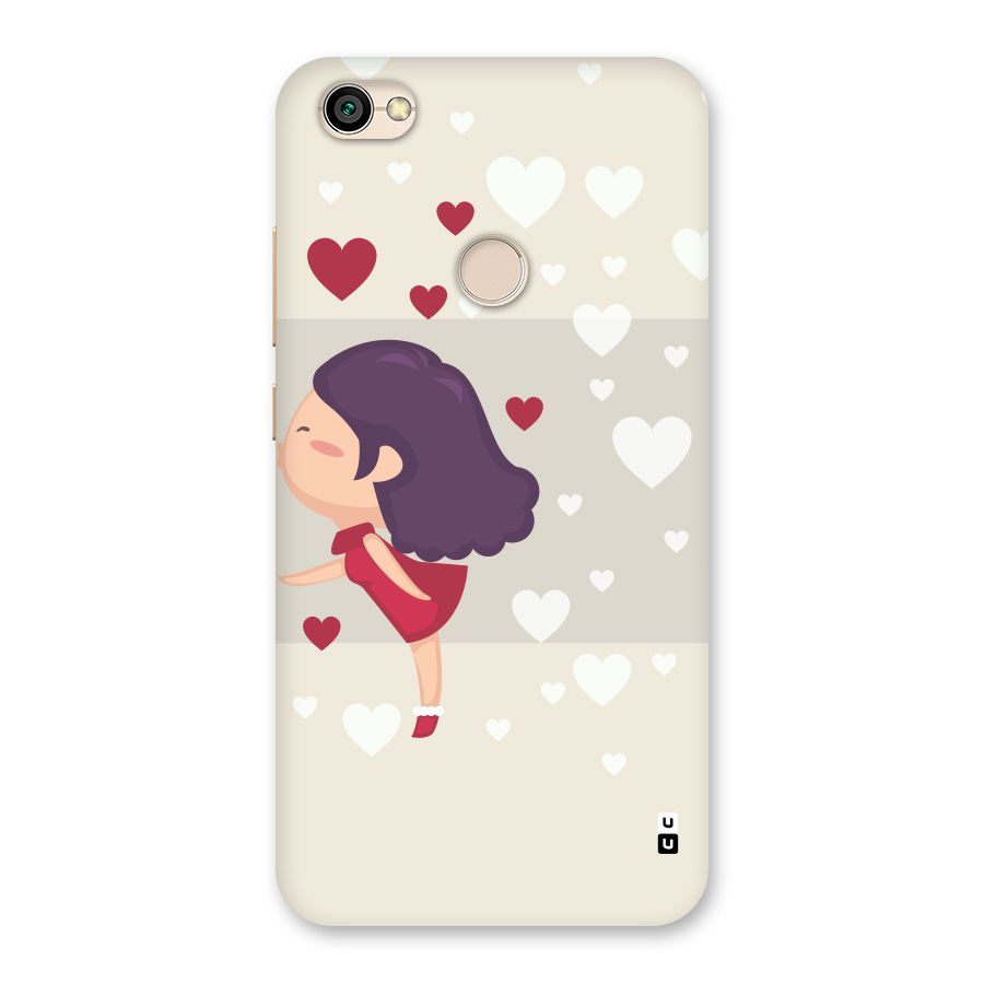 Girl in Love Back Case for Redmi Y1 2017