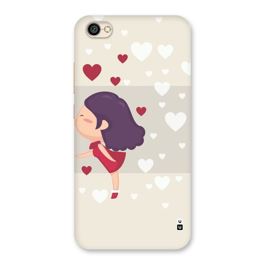 Girl in Love Back Case for Redmi Y1 Lite