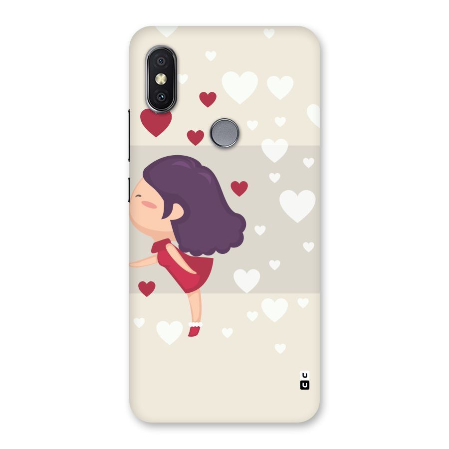 Girl in Love Back Case for Redmi Y2