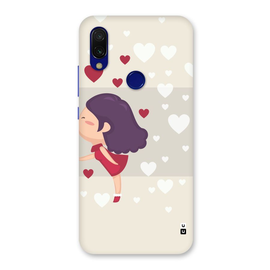 Girl in Love Back Case for Redmi Y3