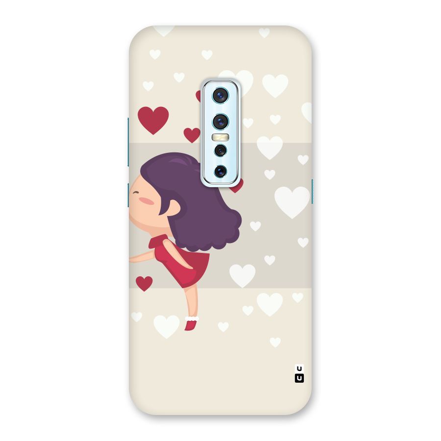 Girl in Love Back Case for Vivo V17 Pro