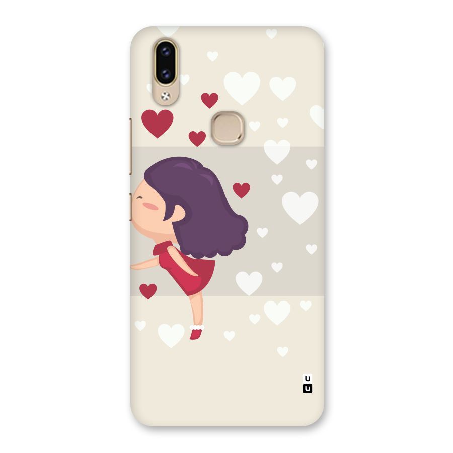 Girl in Love Back Case for Vivo V9 Youth