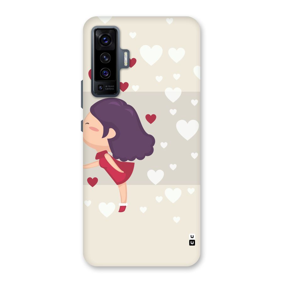 Girl in Love Back Case for Vivo X50