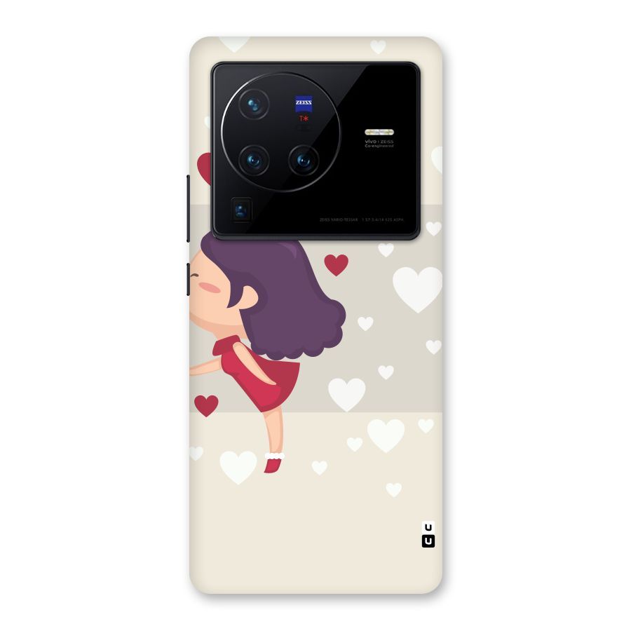 Girl in Love Back Case for Vivo X80 Pro