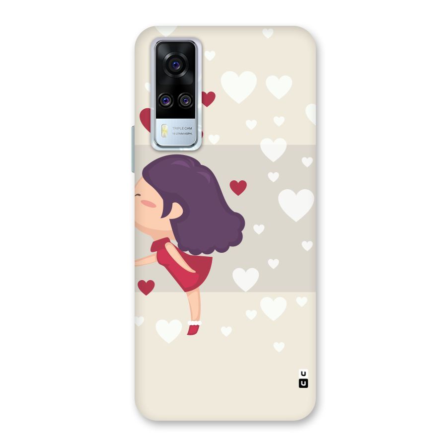 Girl in Love Back Case for Vivo Y31