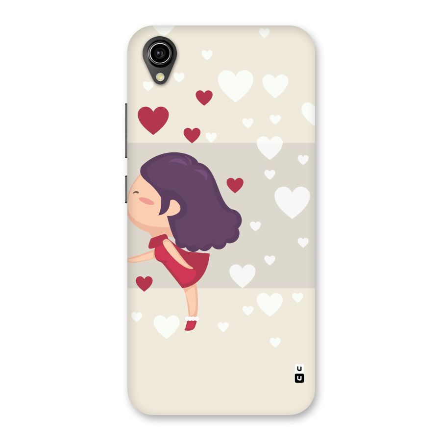 Girl in Love Back Case for Vivo Y90
