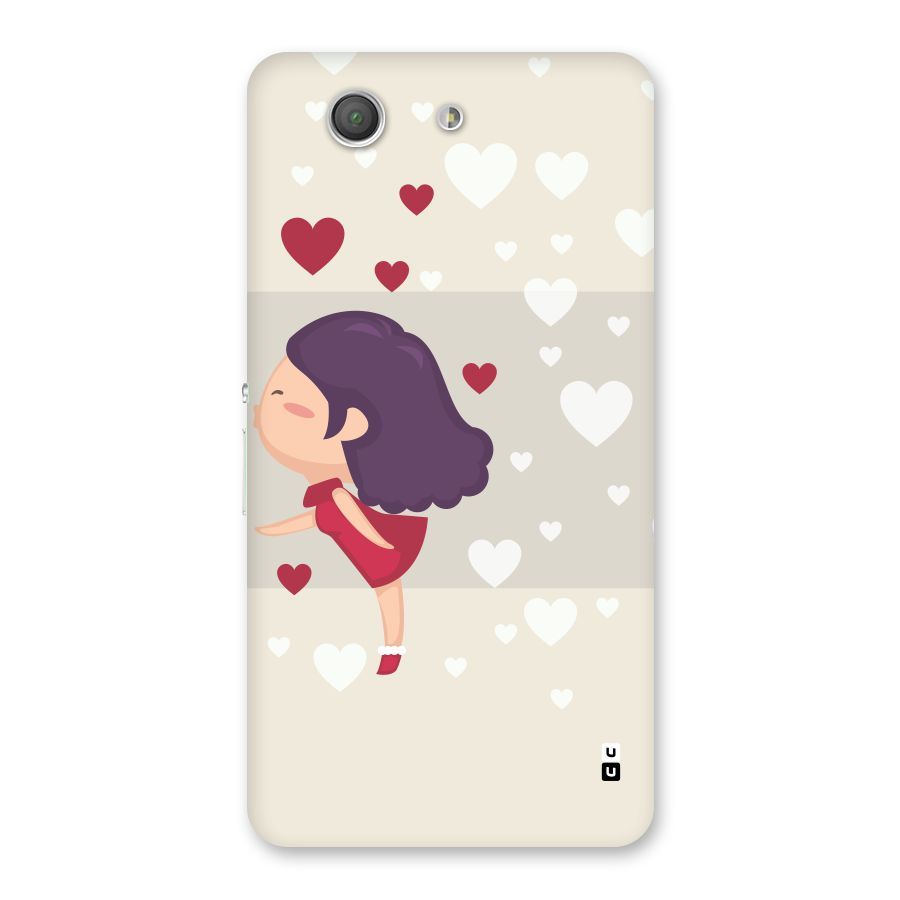 Girl in Love Back Case for Xperia Z3 Compact