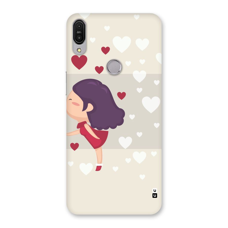 Girl in Love Back Case for Zenfone Max Pro M1
