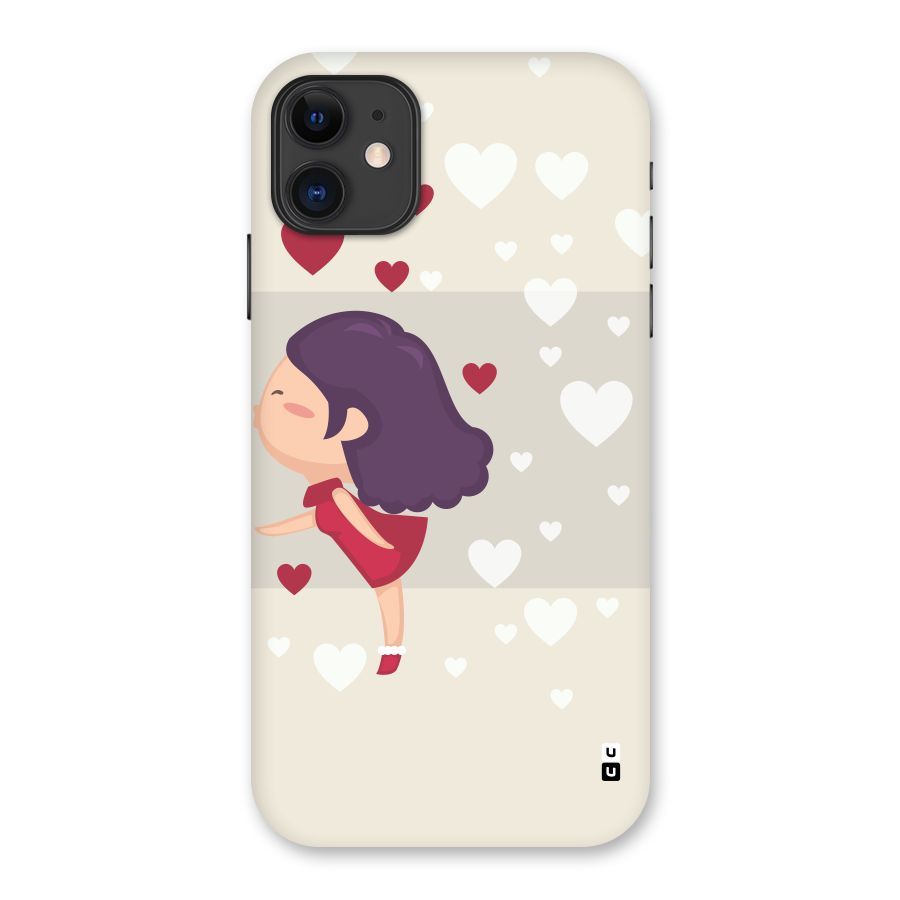 Girl in Love Back Case for iPhone 11