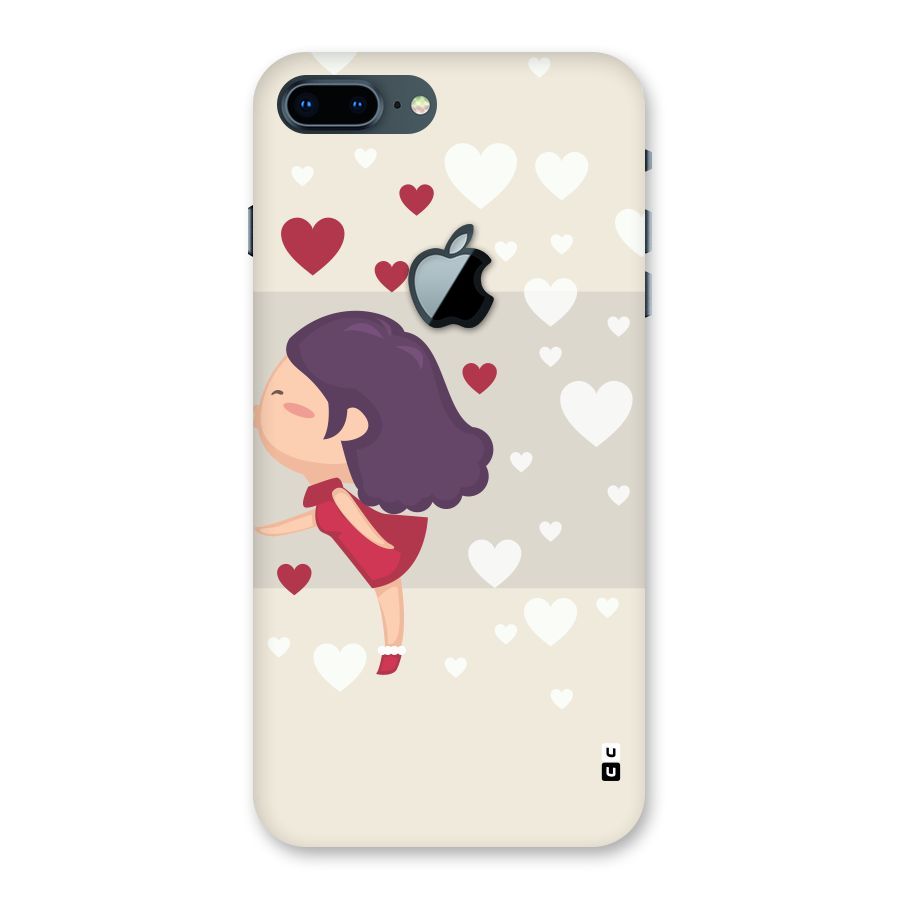 Girl in Love Back Case for iPhone 7 Plus Apple Cut