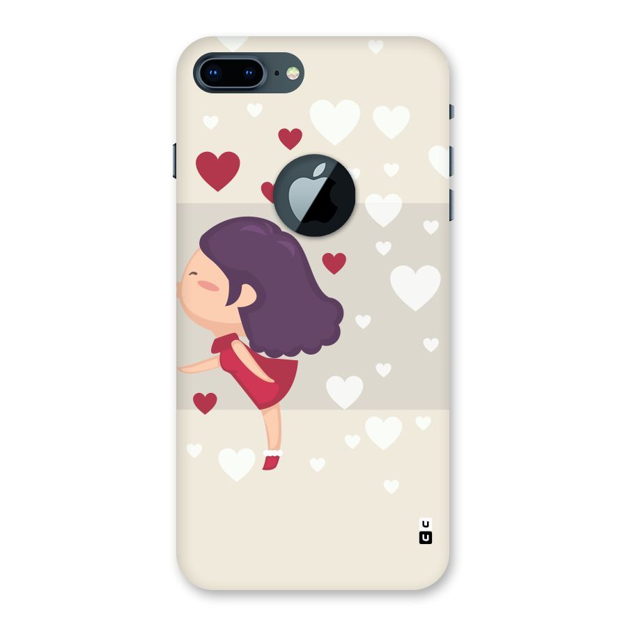 Girl in Love Back Case for iPhone 7 Plus Logo Cut