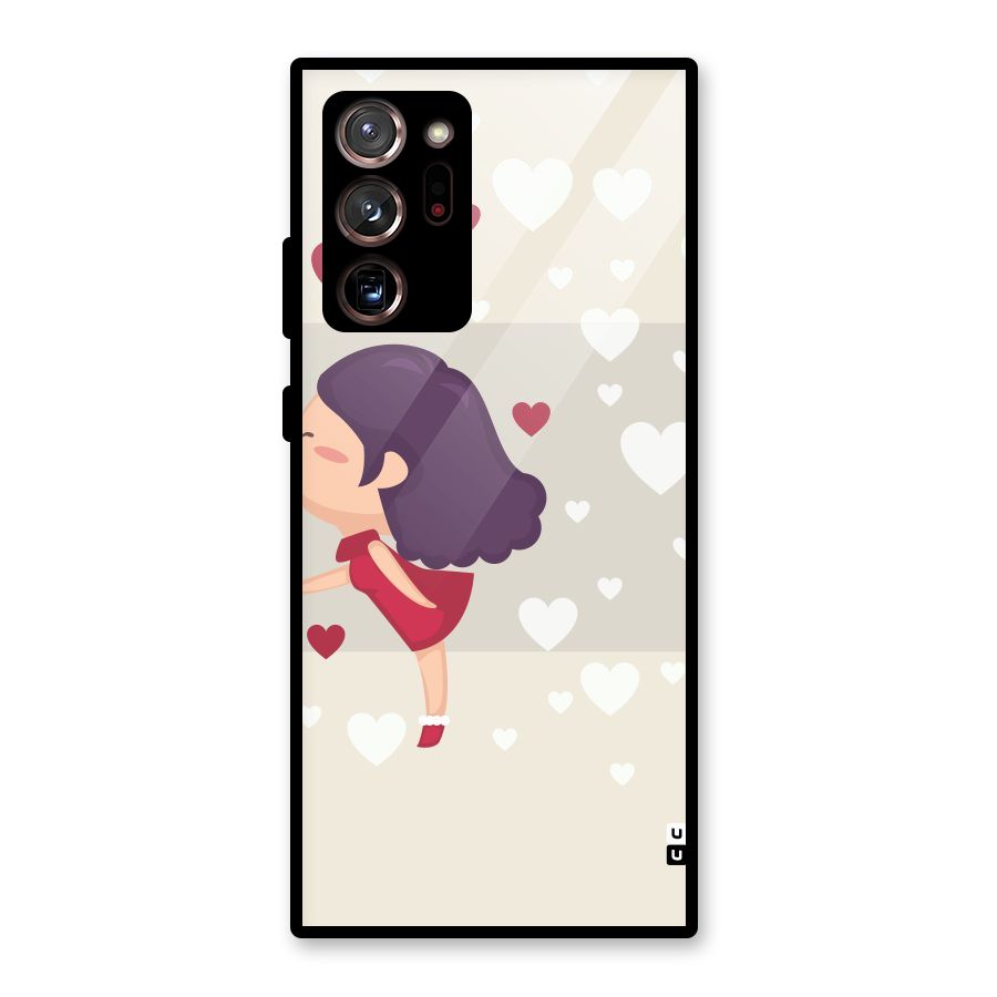 Girl in Love Glass Back Case for Galaxy Note 20 Ultra