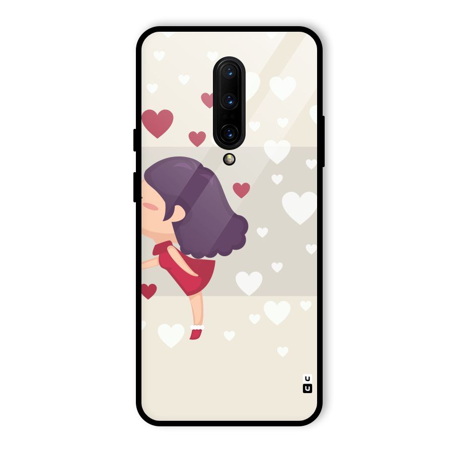 Girl in Love Glass Back Case for OnePlus 7 Pro