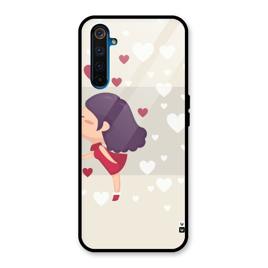 Girl in Love Glass Back Case for Realme 6 Pro