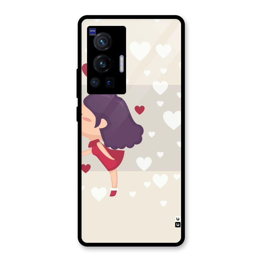 Girl in Love Glass Back Case for Vivo X70 Pro