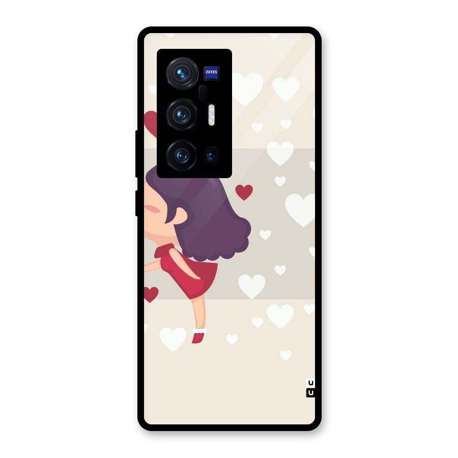 Girl in Love Glass Back Case for Vivo X70 Pro Plus