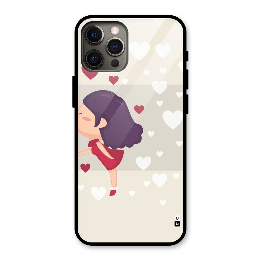 Girl in Love Glass Back Case for iPhone 12 Pro Max