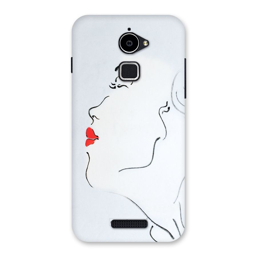 Girl in Red Lipstick Back Case for Coolpad Note 3 Lite