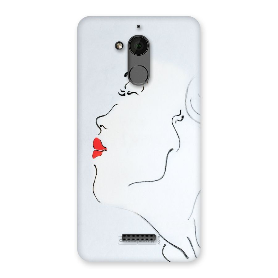 Girl in Red Lipstick Back Case for Coolpad Note 5