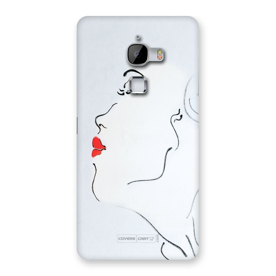 Girl in Red Lipstick Back Case for LeTv Le Max