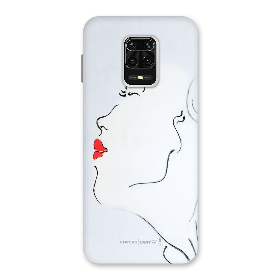 Girl in Red Lipstick Back Case for Poco M2 Pro