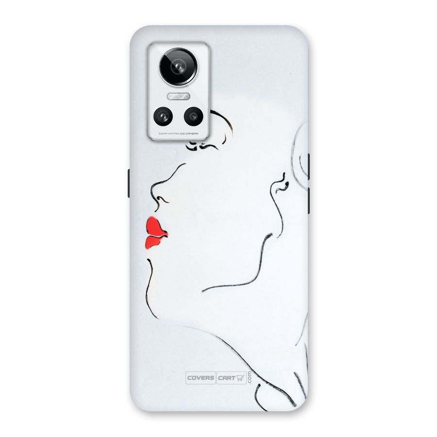 Girl in Red Lipstick Back Case for Realme GT Neo 3