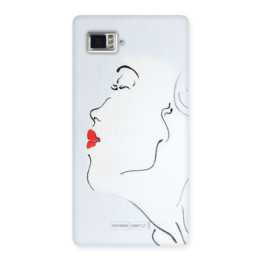 Girl in Red Lipstick Back Case for Vibe Z2 Pro K920