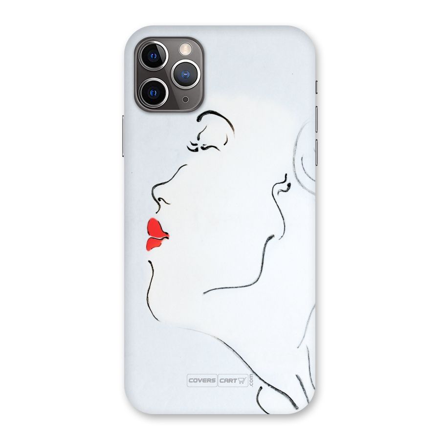 Girl in Red Lipstick Back Case for iPhone 11 Pro Max
