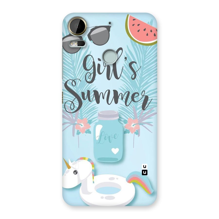 Girls Summer Back Case for Desire 10 Pro