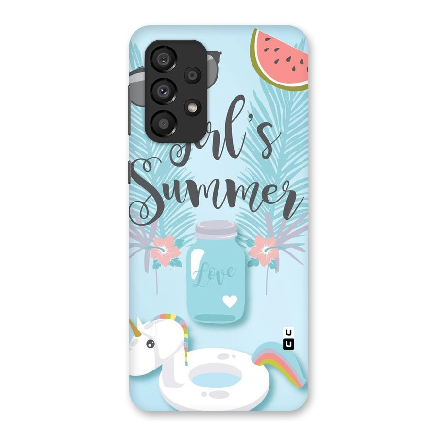 Girls Summer Back Case for Galaxy A33 5G