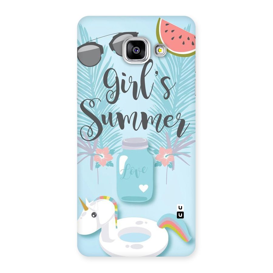 Girls Summer Back Case for Galaxy A5 2016