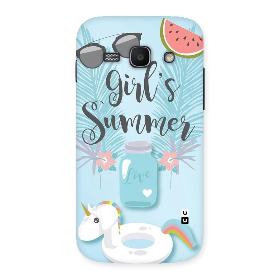 Girls Summer Back Case for Galaxy Ace 3
