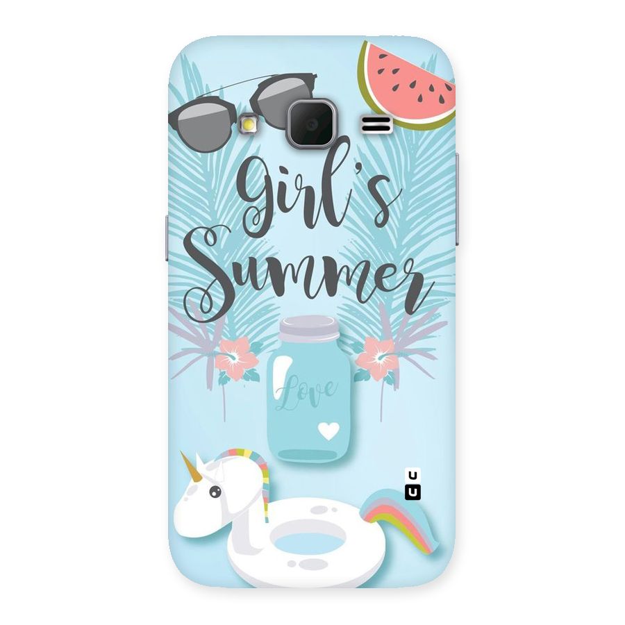 Girls Summer Back Case for Galaxy Core Prime