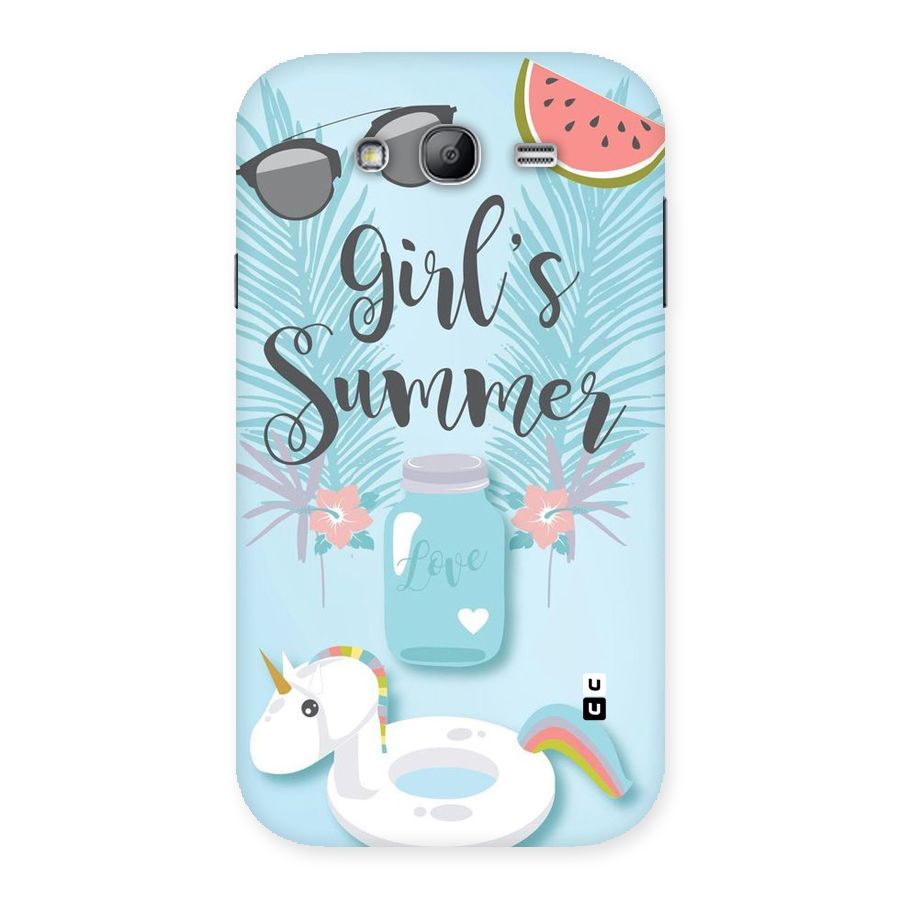 Girls Summer Back Case for Galaxy Grand