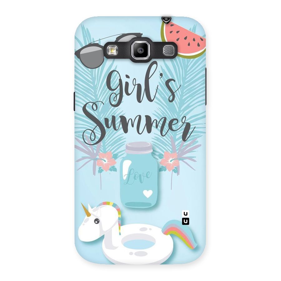 Girls Summer Back Case for Galaxy Grand Quattro