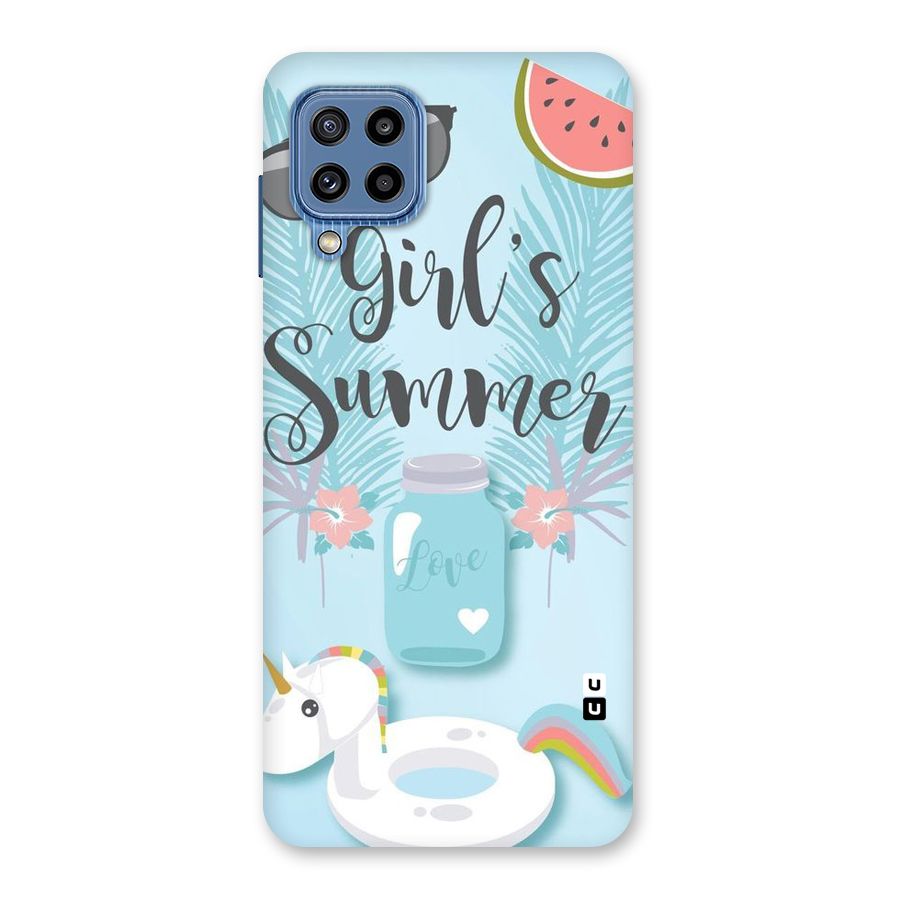 Girls Summer Back Case for Galaxy M32