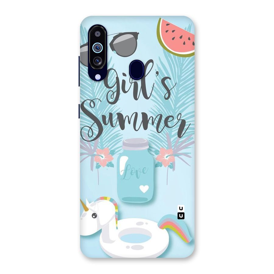 Girls Summer Back Case for Galaxy M40