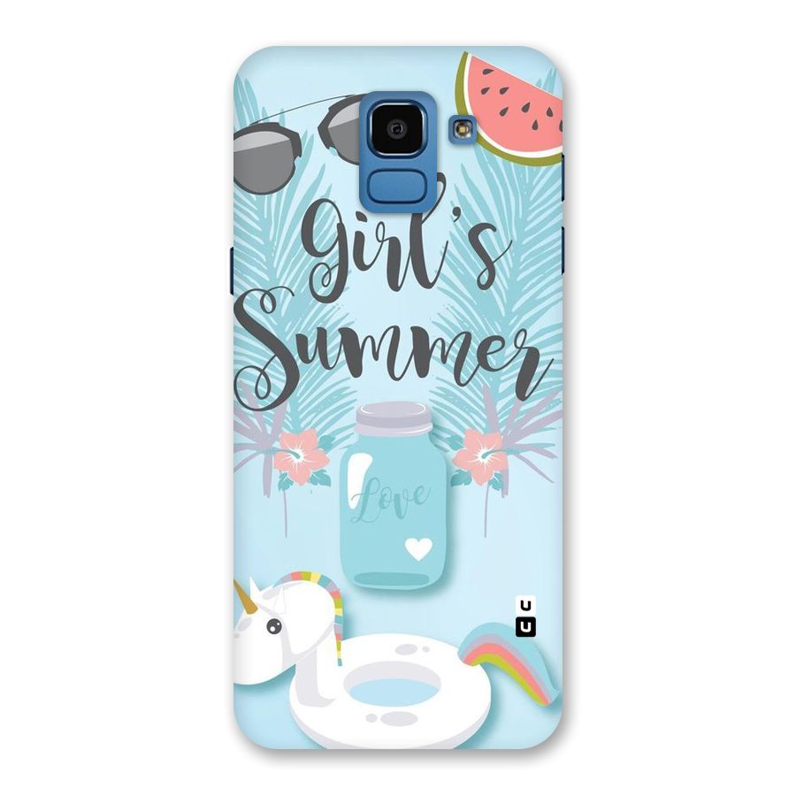 Girls Summer Back Case for Galaxy On6