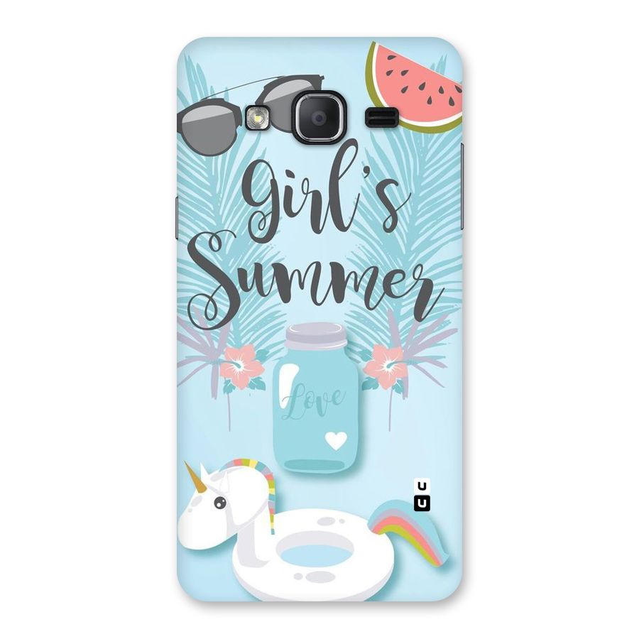 Girls Summer Back Case for Galaxy On7 2015