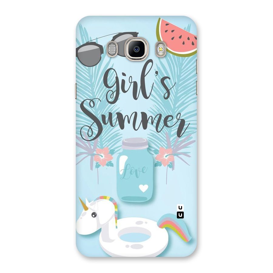 Girls Summer Back Case for Galaxy On8