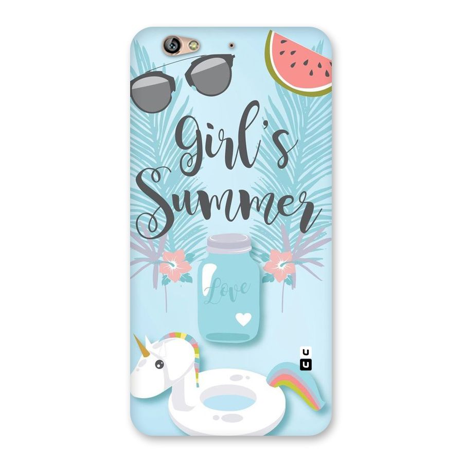 Girls Summer Back Case for Gionee S6