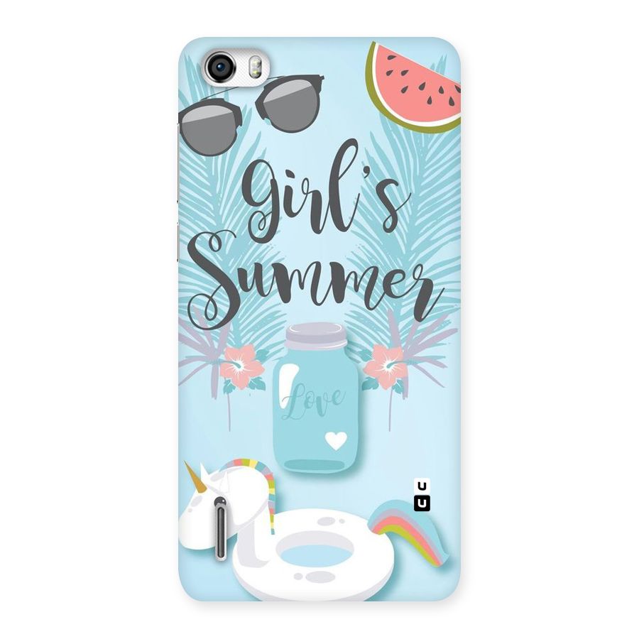 Girls Summer Back Case for Honor 6