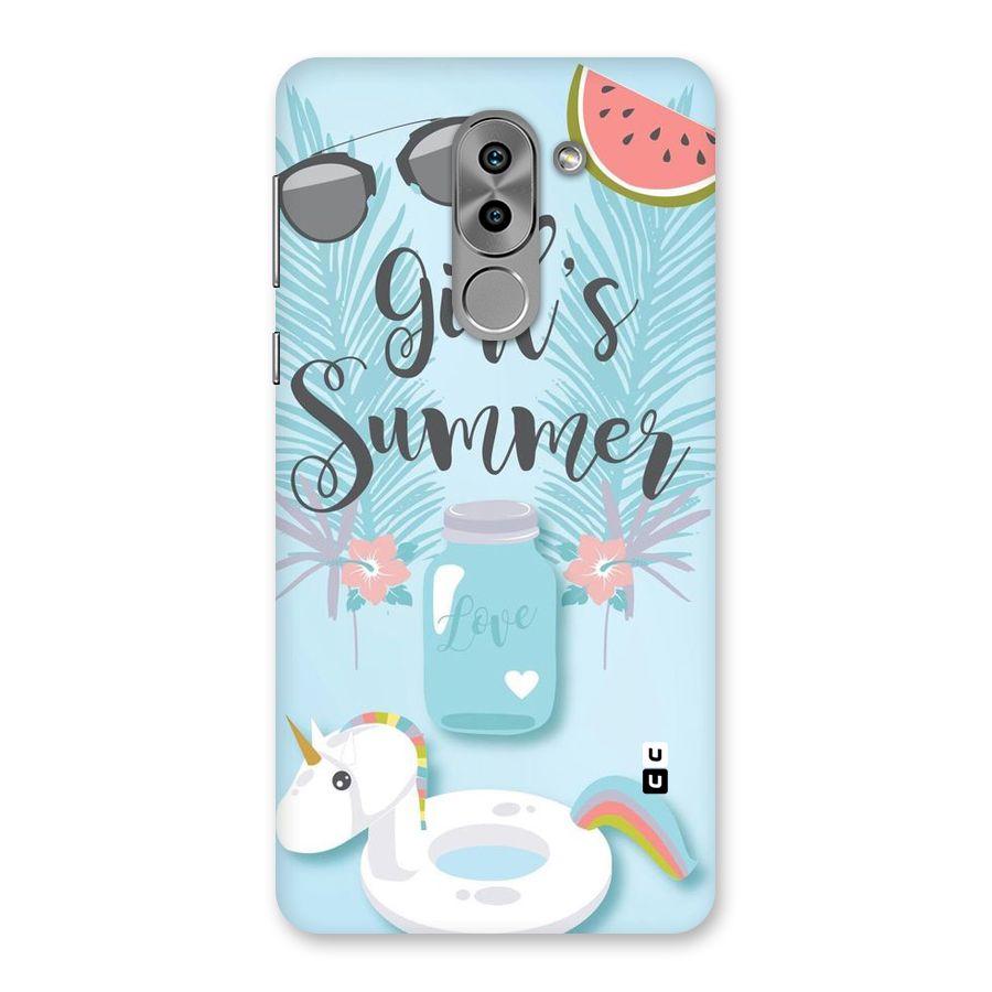 Girls Summer Back Case for Honor 6X