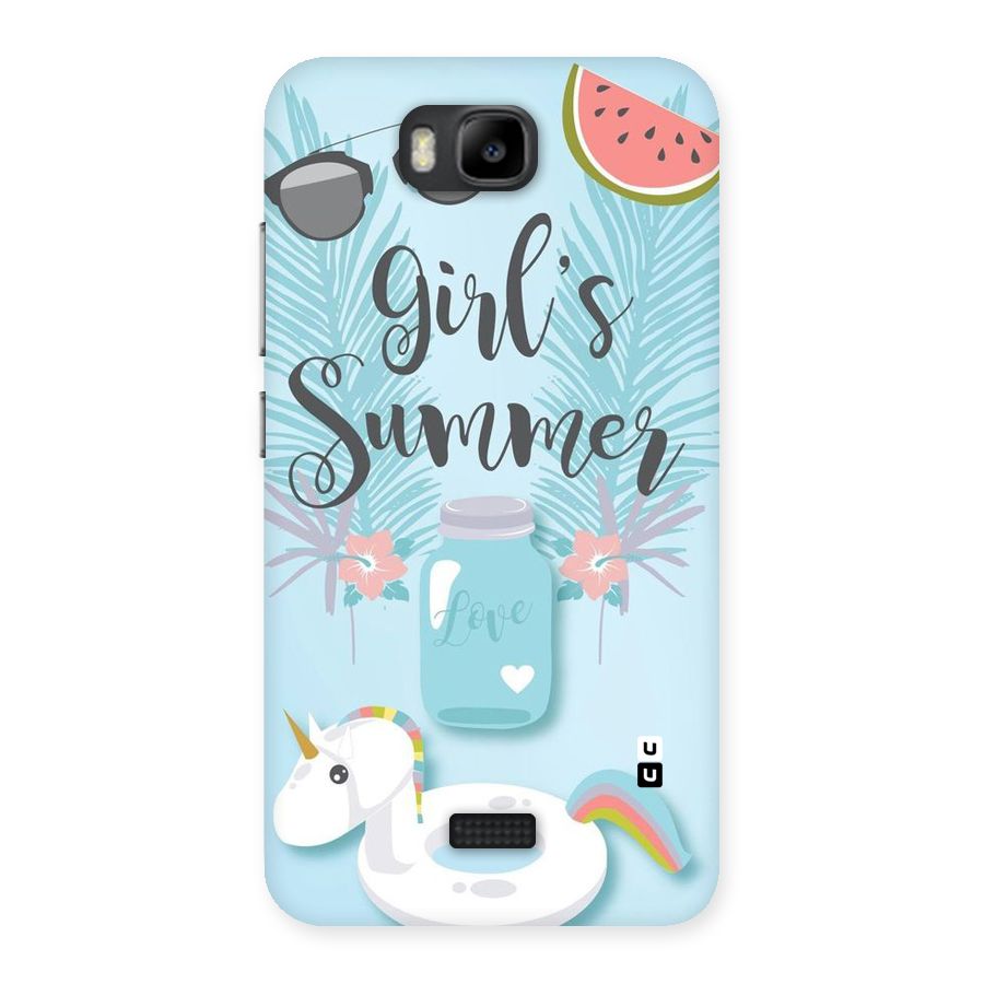 Girls Summer Back Case for Honor Bee