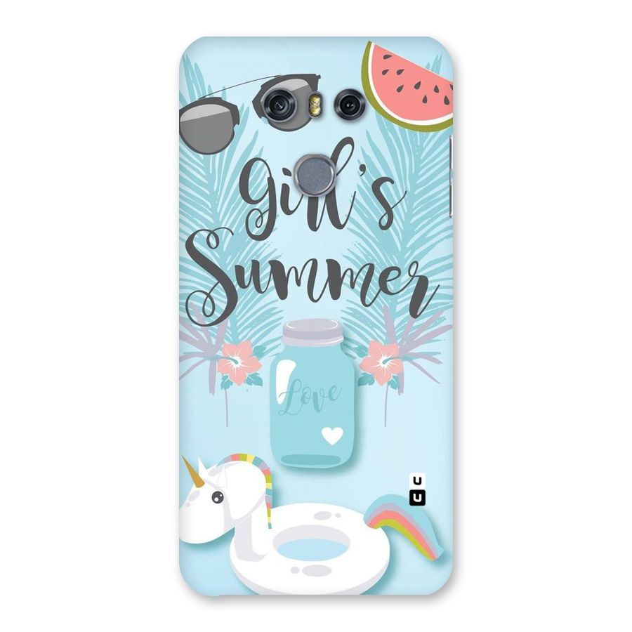 Girls Summer Back Case for LG G6