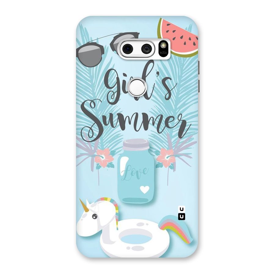 Girls Summer Back Case for LG V30