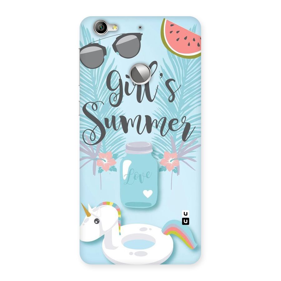 Girls Summer Back Case for LeTV Le 1s