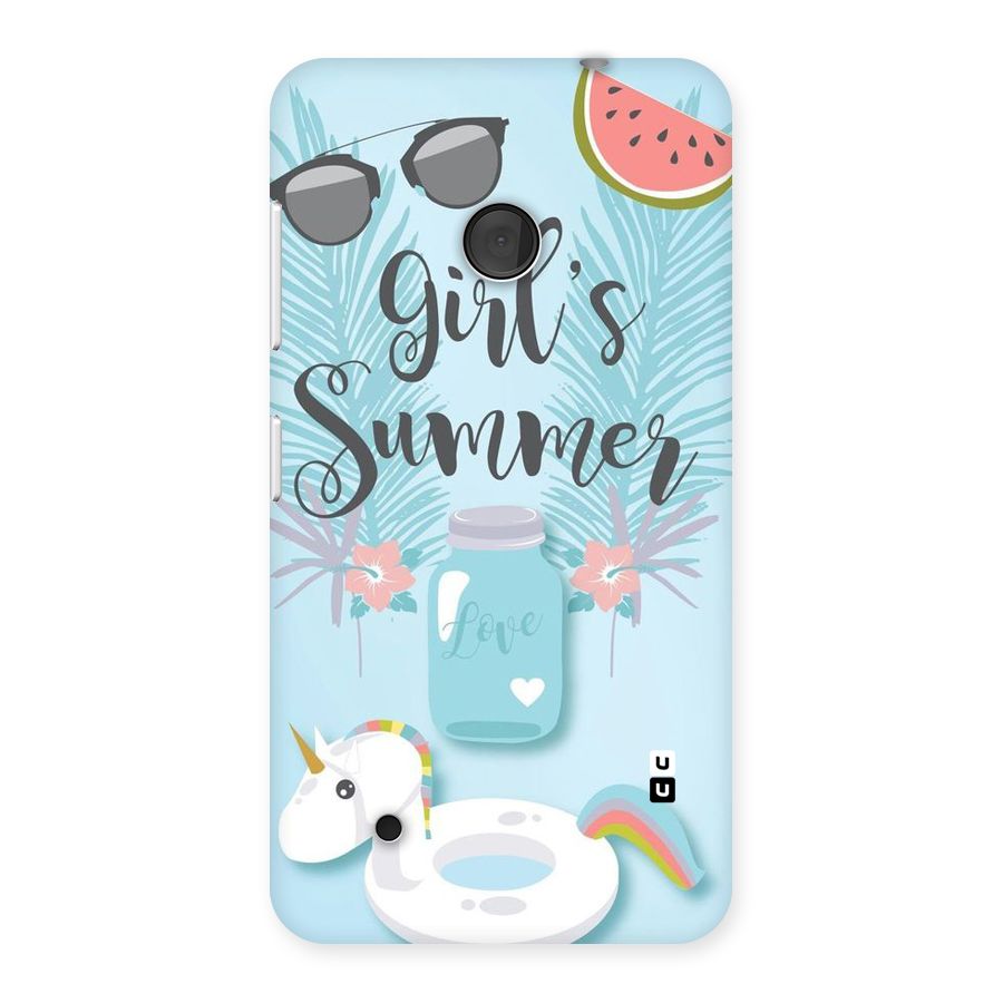Girls Summer Back Case for Lumia 530